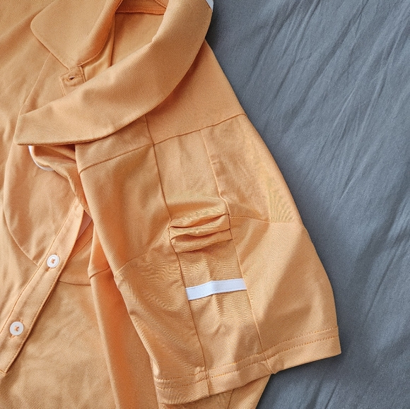 Adidas Golf S ClimaLite Women's button up golf shirt top ⛳️ - Picture 7 of 9